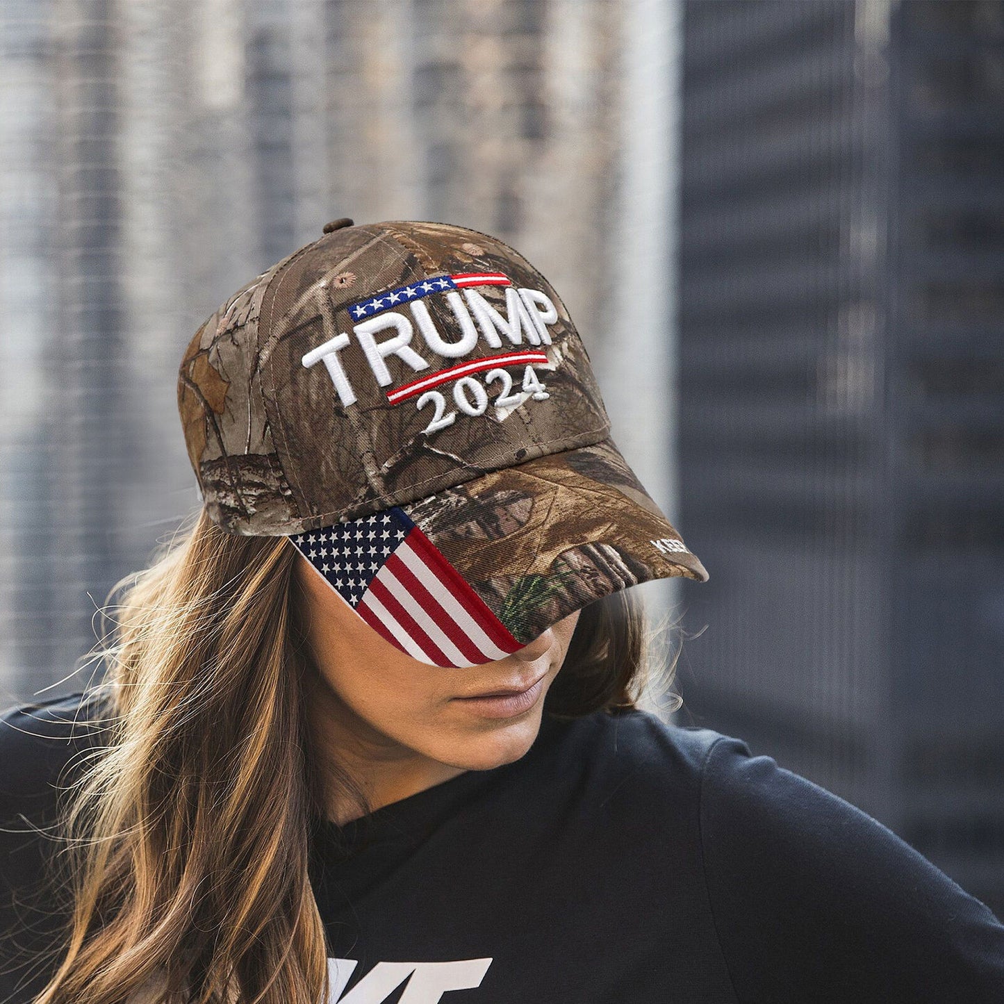 Trump 2024 Hat Embroidered Keep America Great President Trump Hat Cap Adjustable
